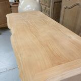 Louis XV style chest of drawers in raw wood