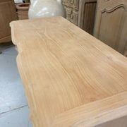 Louis XV style chest of drawers in raw wood