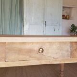 Farmhouse table turned legs