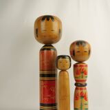 Set of 3 kokeshi (large size)