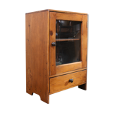 Wooden medicine cabinet
