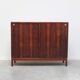 Cabinet en palissandre avec portes coulissantes par Alfred Hendrickx pour Belform, années 1960.