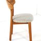 Lot de 6 chaises design danoises Juul Kristensen en teck