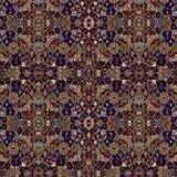 Patterned oriental home rug