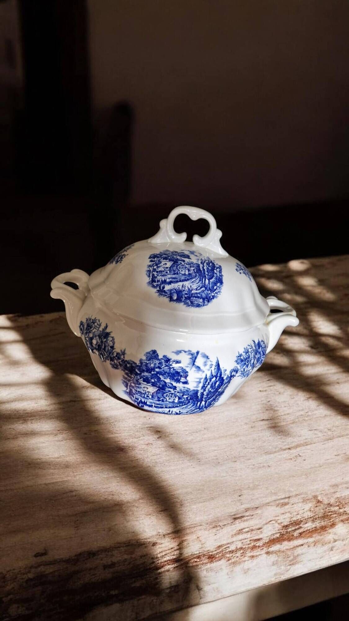 Santiago soup tureen, Moulin des Loups d'Orchies.
