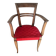 Fauteuil bridge rouge