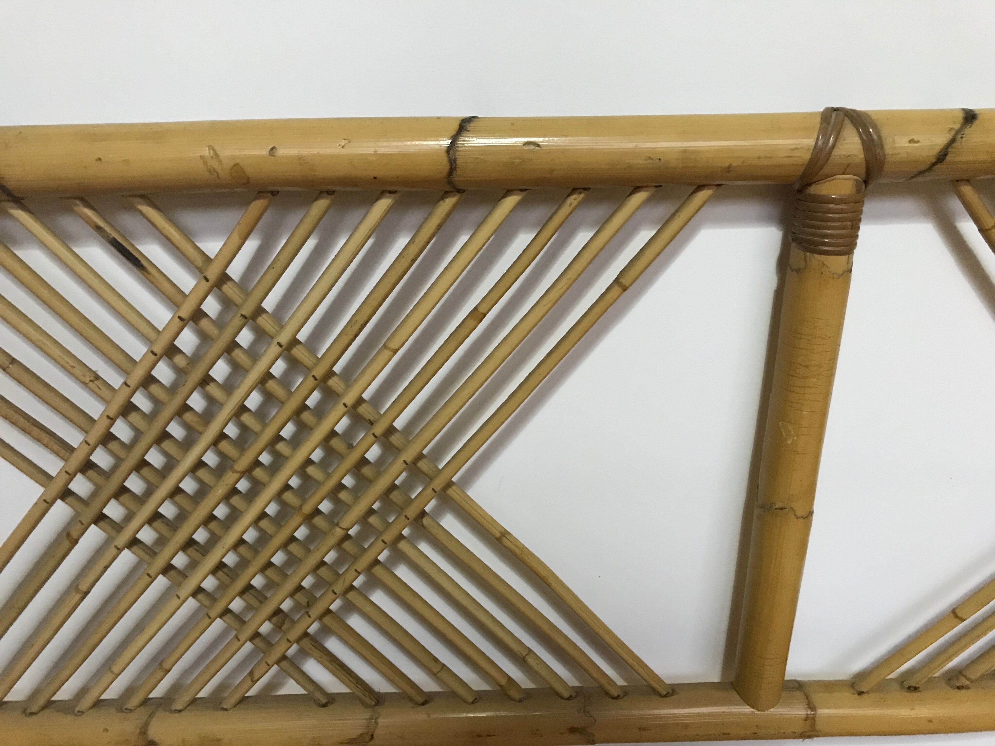 Headboard rattan width 170cm