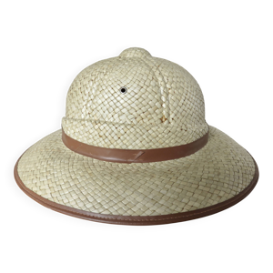 Chapeau, casque colonial,