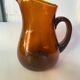 Carafe ambre Selency x Monoprix Croisé Laroche
