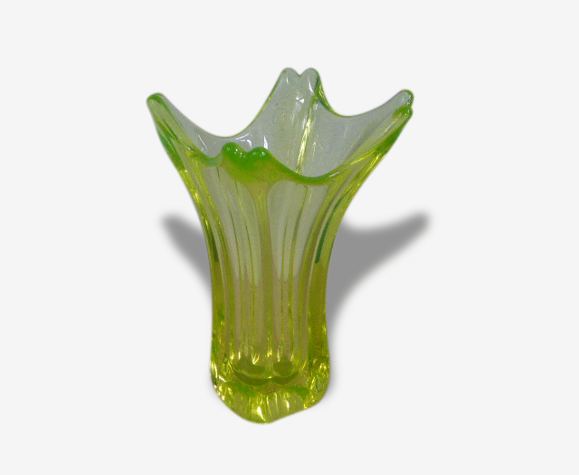 Vase de couleur vert anis | Selency
