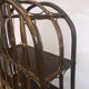 Vintage rattan bookcase