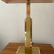 Deknudt brass lamp from the 70s-80s.