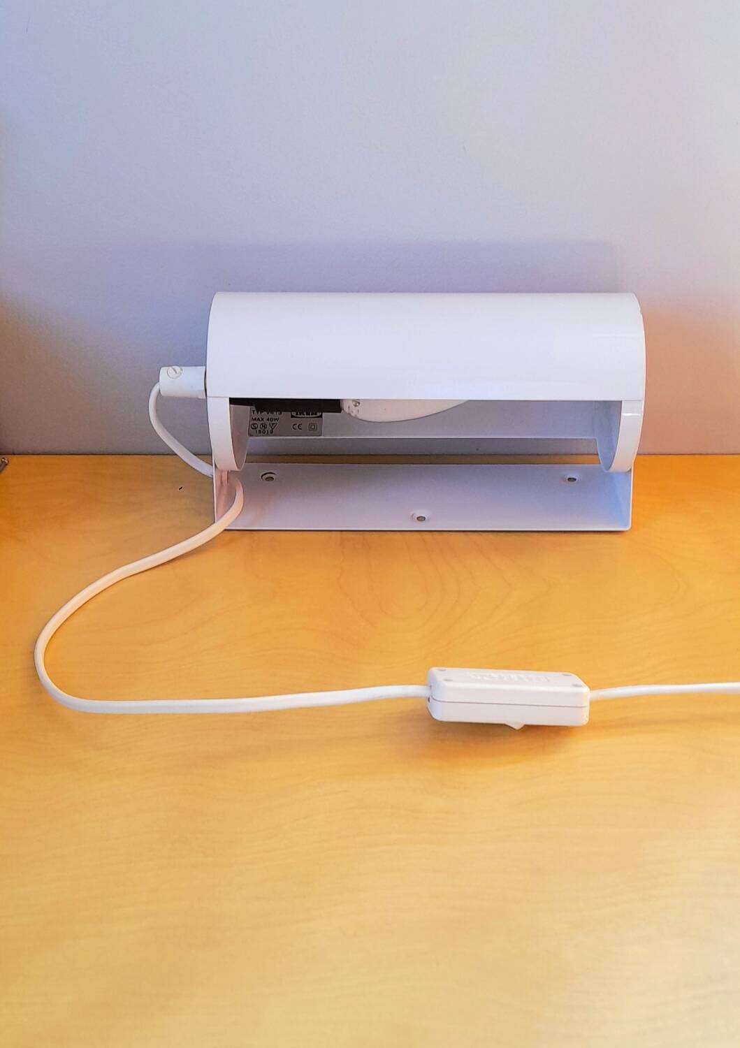 Reading light, Ikea V 413, 1980s.