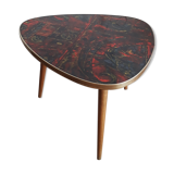 Tripod coffee table, formica tray