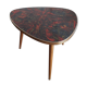 Tripod coffee table, formica tray