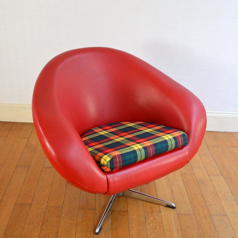 Armchair shell 60s vintage