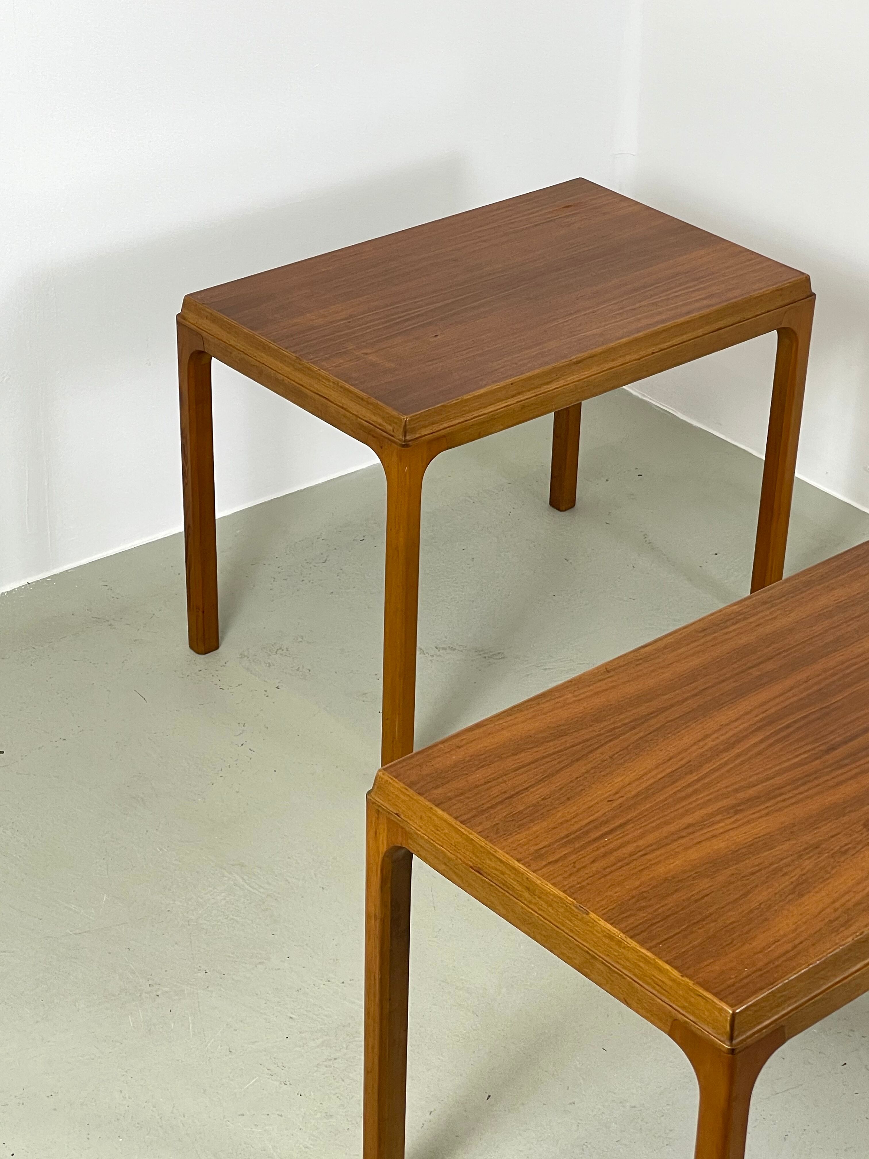 Swedish midcentury beside tables 1960