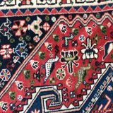 Vintage carpet Persian yalameh done hand 104 X 144 CM