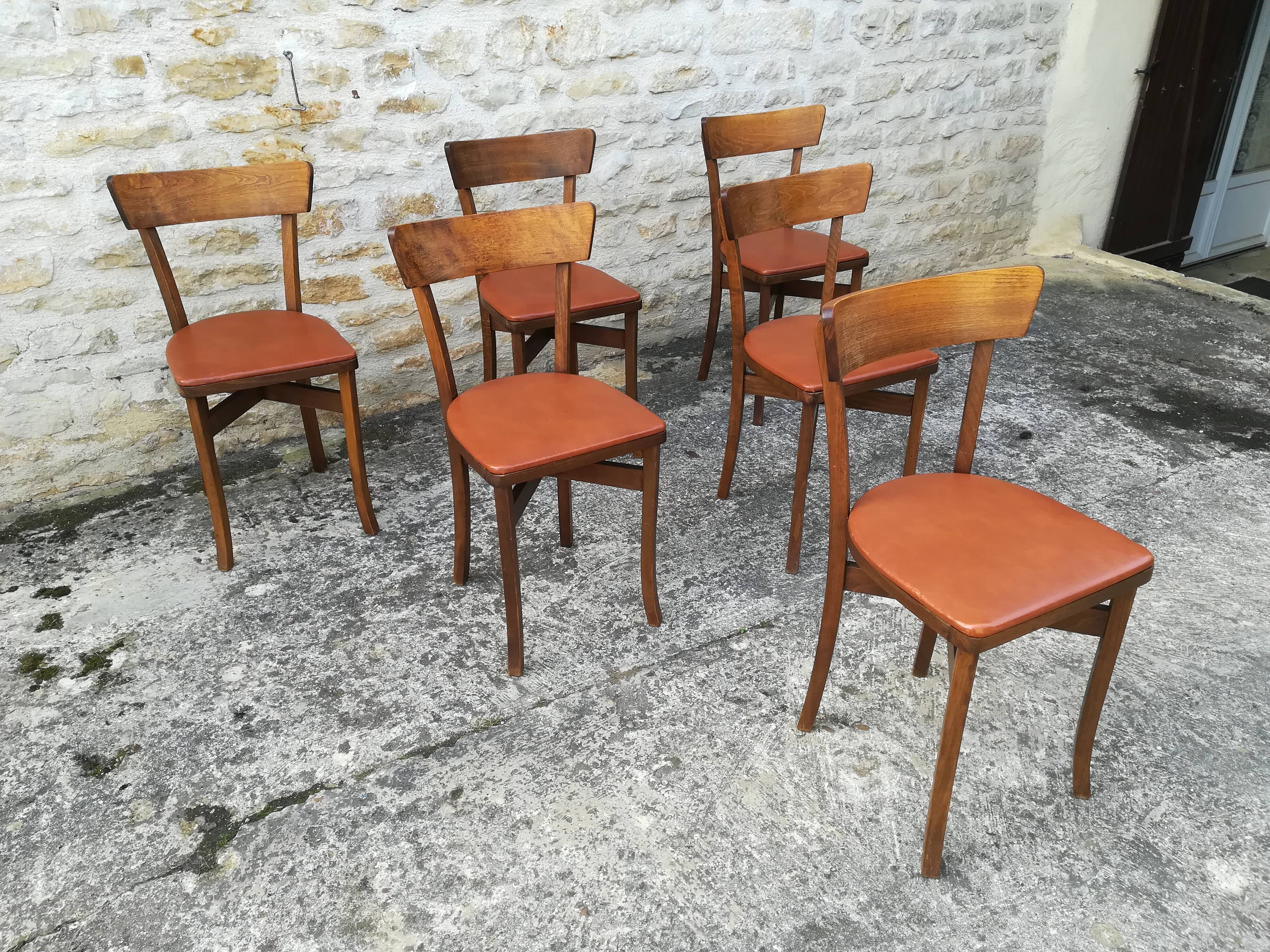 Bistro chairs 50s