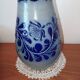 Salt-glazed stoneware vase from Alsace - Betschdorf (Signed Fortuné Schmitter)