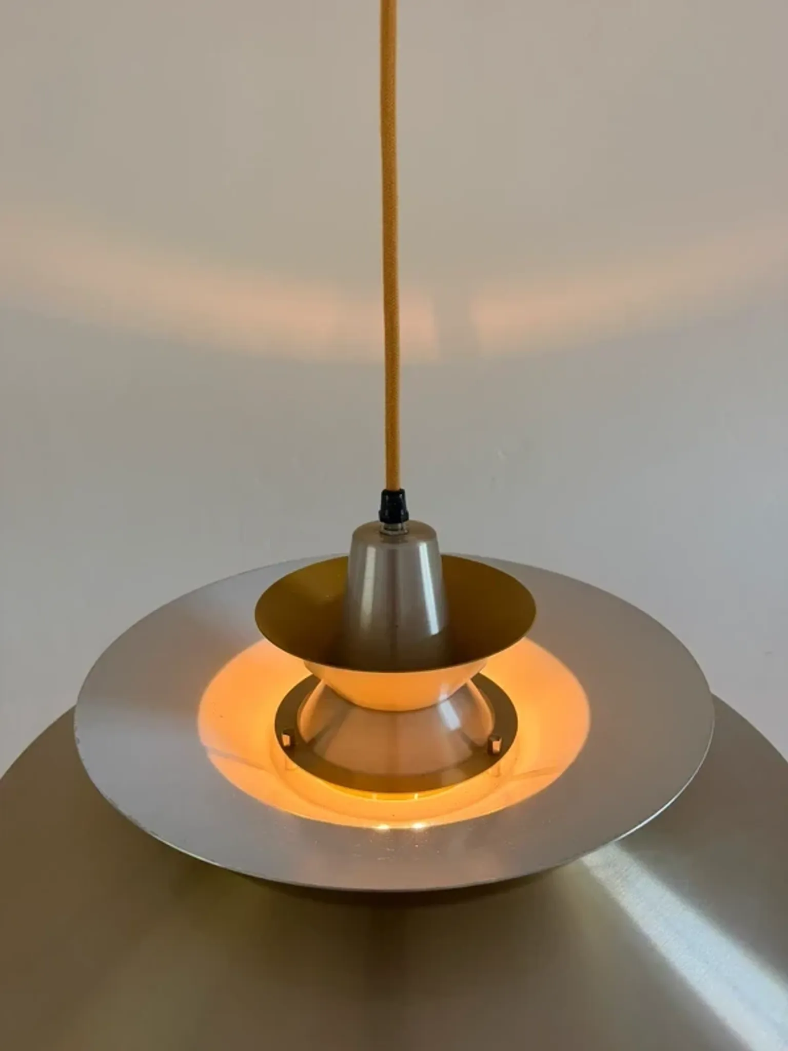 Vintage Lyskaer pendant - Bent Nordsted - Danish multilayered lamp
