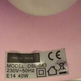 Black/pink clip spotlight