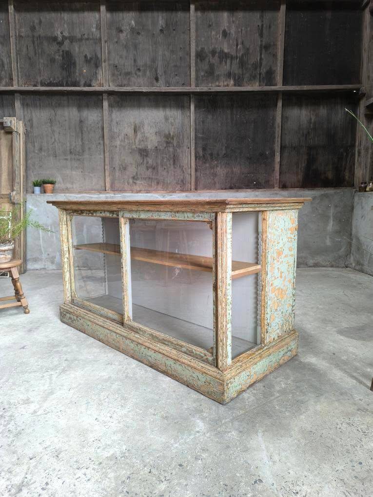 Comptoir vitré meuble de metier