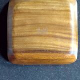 Vide poche plat apéritif bois