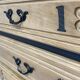Refurbished wooden chest of drawers