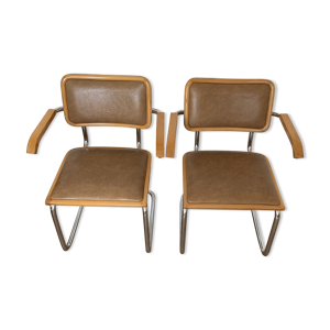 Paire de fauteuils b64