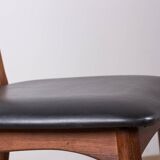 Set of 4 Danish Liz chairs in rosewood by Niels Kofoed, 1960s.