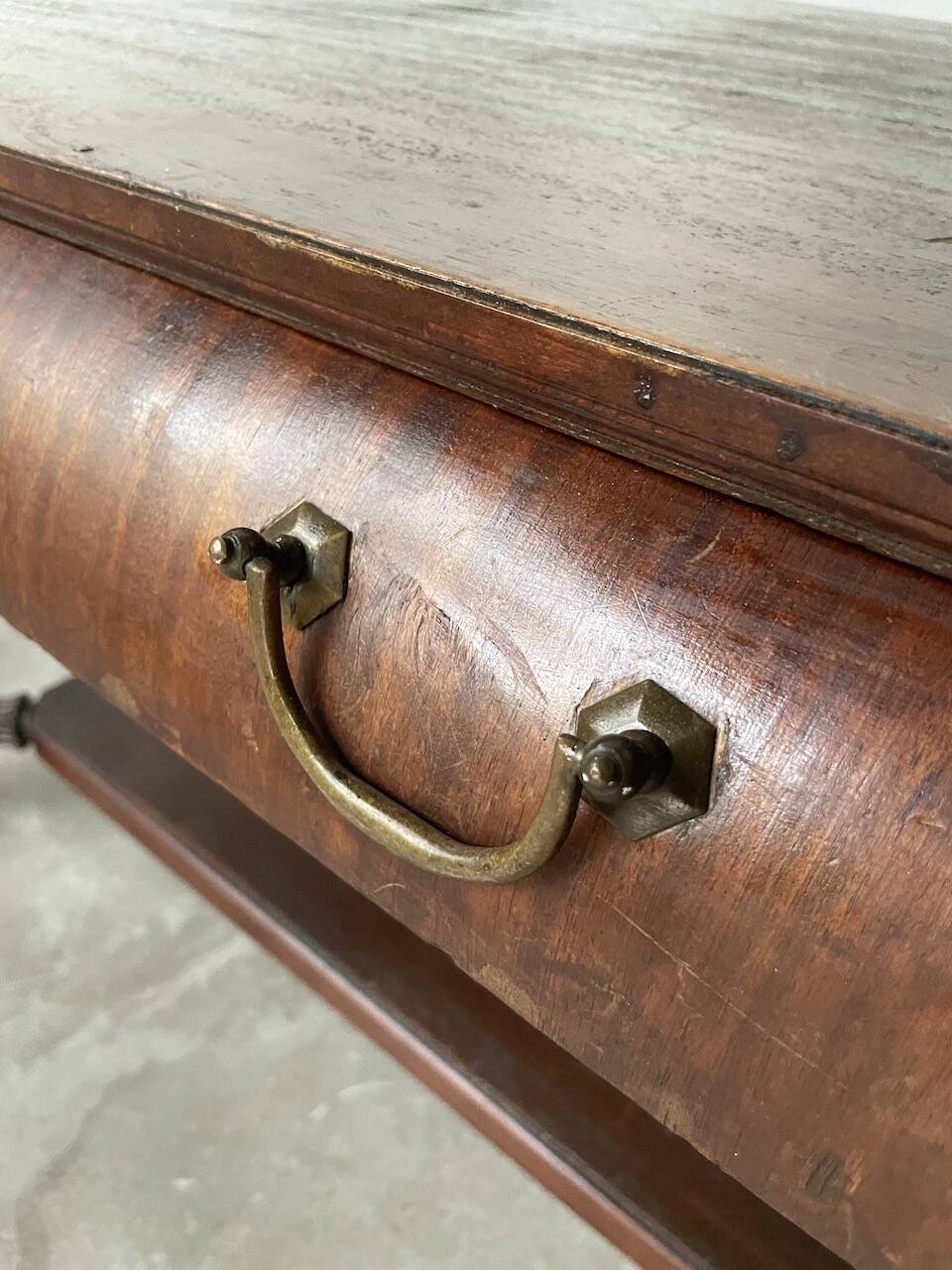 Bureau console acajou 1900