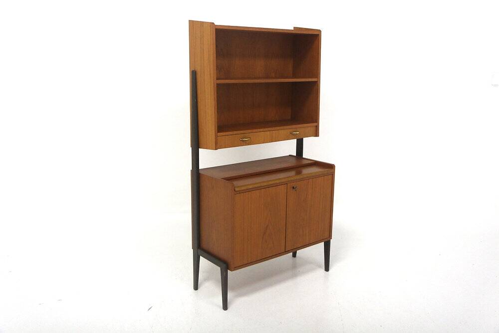 Scandinavian teak secretary, Sweden, 1960
