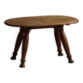 Table basse / table d'appoint danoise du milieu du 20ème siècle en chêne, Otto Færge, années 1940