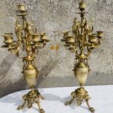 Candélabres en bronzes