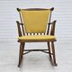 Années 1960-70, design danois par Farstrup Stolefabrik, rocking chair retapissé.