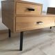 Vintage 1960s dressing table with long drawers