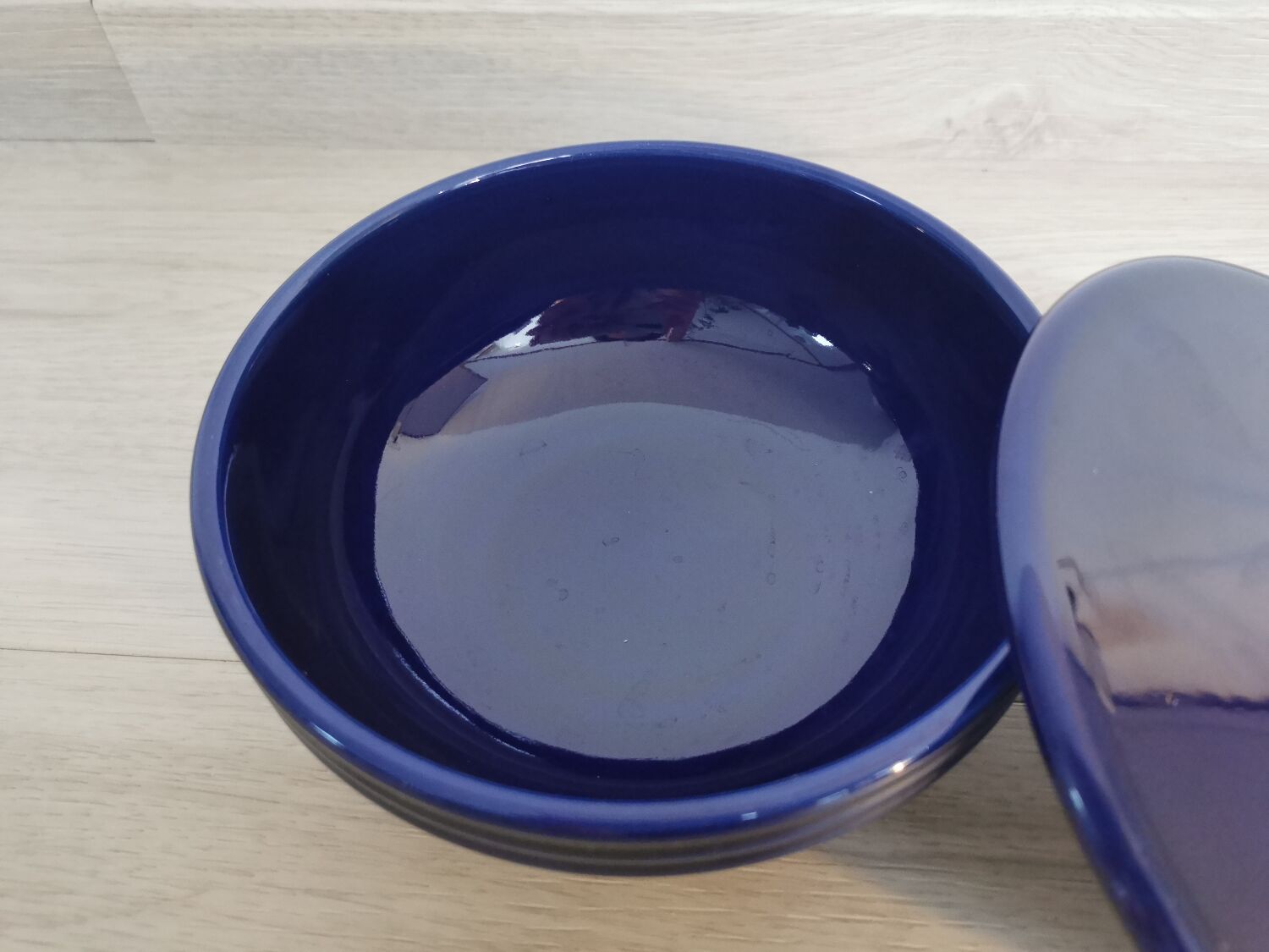 Elchinger blue ceramic box