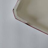 Antique KG Lunéville trivet – Hand-decorated floral design