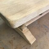 Ancient solid oak farm table