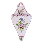 Bouquet holder in Clamecy earthenware