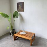 70s pine table regain