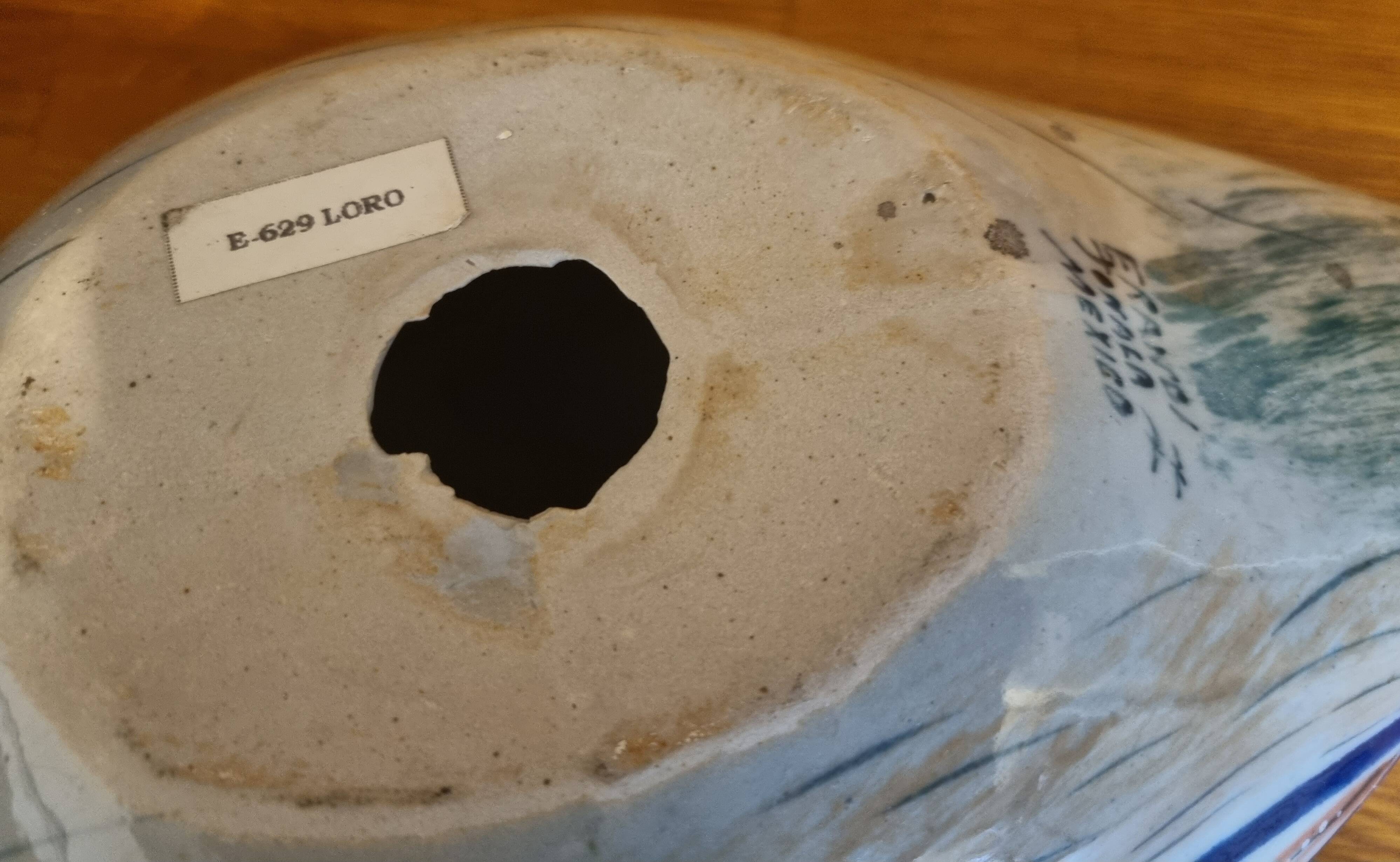 Large Vintage Parrot Pottery Erandi Tonala Mexico