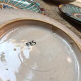 Lot de 8 assiettes argile de Fès