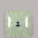 Mid-Century Czech Glass Pendant Lamps with Colorful Decor, 1970s, Set of 6