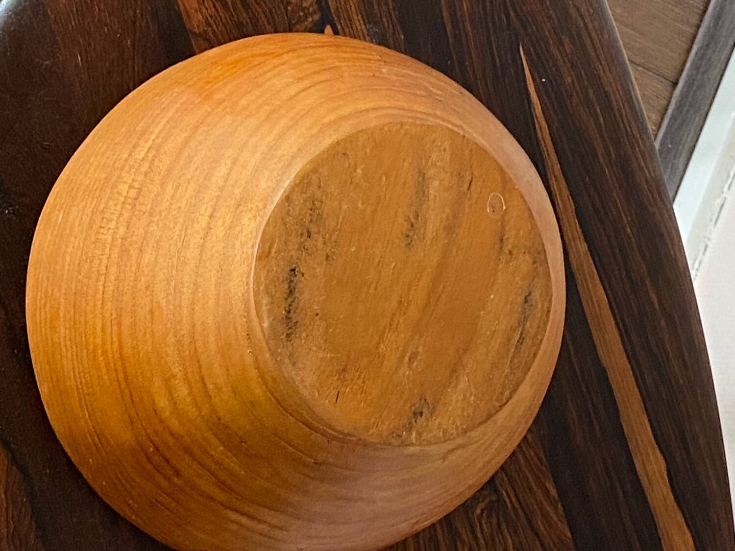 Mid-Century Modernist Teak Bowl, Denmark, 1950s
