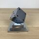 Art Deco chromed metal dice sculpture