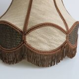 Vintage fringed lampshade