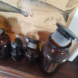 Pots pharmacie lot de 5