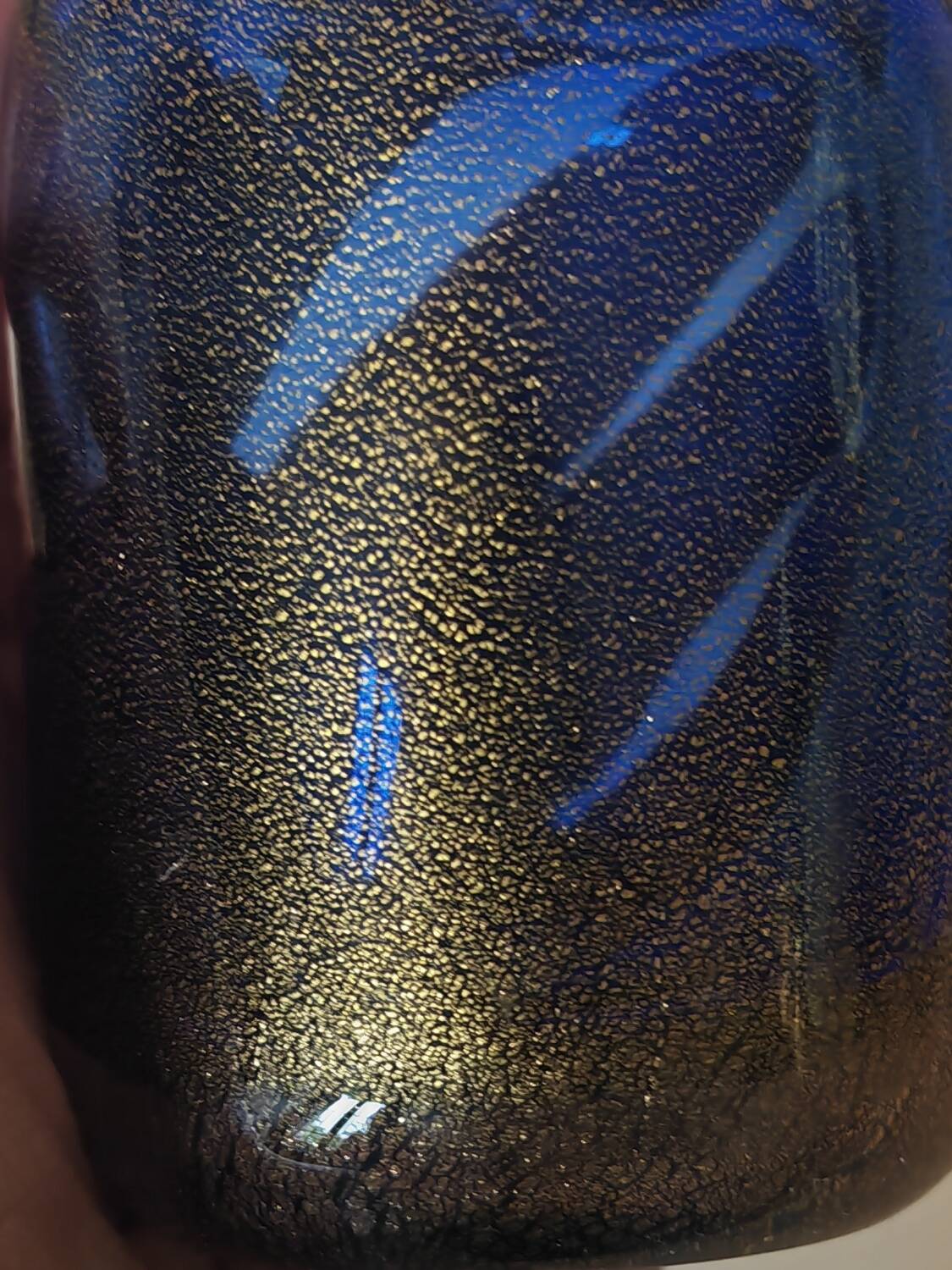 Glass paste vase